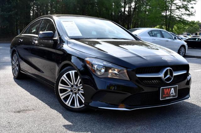 used 2018 Mercedes-Benz CLA 250 car, priced at $21,995