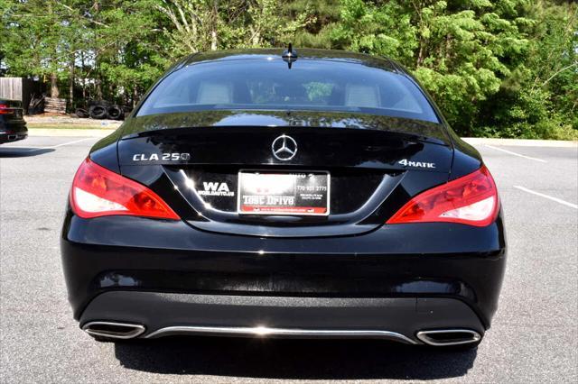 used 2018 Mercedes-Benz CLA 250 car, priced at $21,995