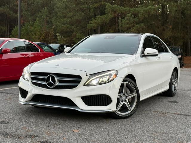 used 2016 Mercedes-Benz C-Class car, priced at $19,995