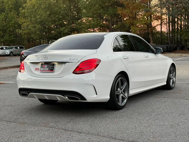 used 2016 Mercedes-Benz C-Class car, priced at $19,995