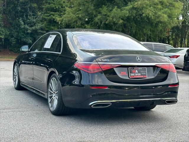 used 2021 Mercedes-Benz S-Class car, priced at $74,995