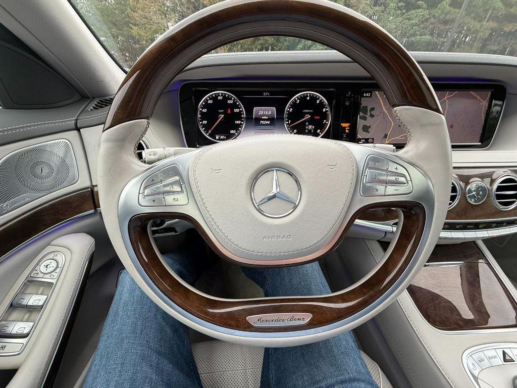 used 2015 Mercedes-Benz S-Class car, priced at $26,995