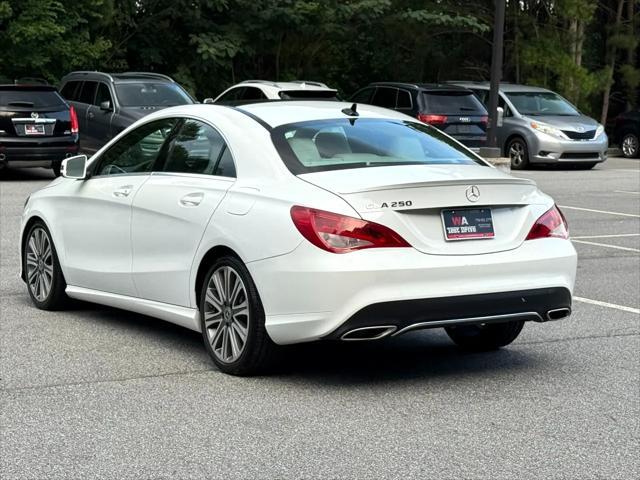 used 2018 Mercedes-Benz CLA 250 car, priced at $18,995
