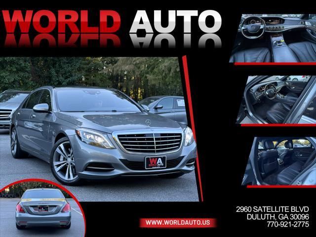 used 2015 Mercedes-Benz S-Class car, priced at $24,995