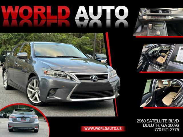 used 2014 Lexus CT 200h car, priced at $13,995