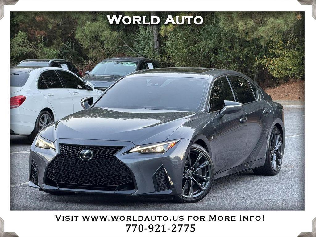 used 2023 Lexus IS 350 car, priced at $38,995