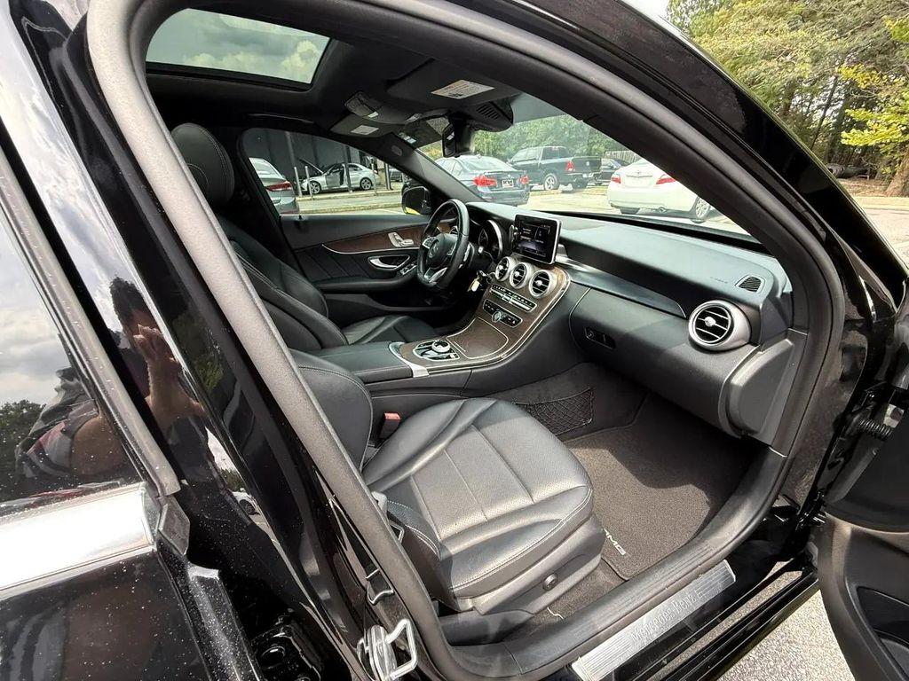 used 2018 Mercedes-Benz C-Class car, priced at $17,995