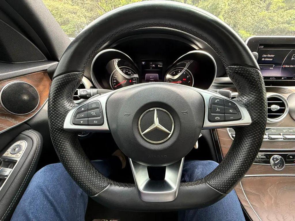 used 2018 Mercedes-Benz C-Class car, priced at $17,995