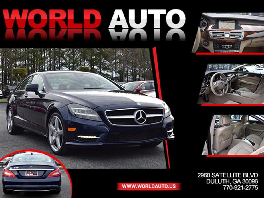 used 2014 Mercedes-Benz CLS-Class car, priced at $20,995