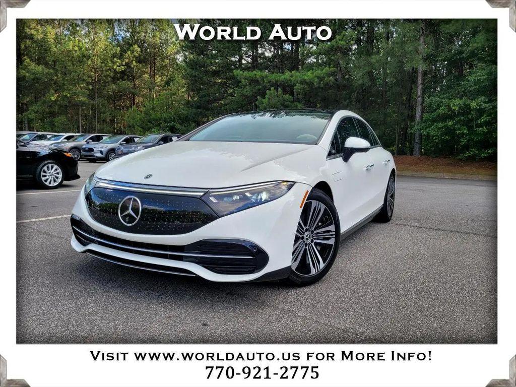 used 2022 Mercedes-Benz EQS 450+ car, priced at $33,995