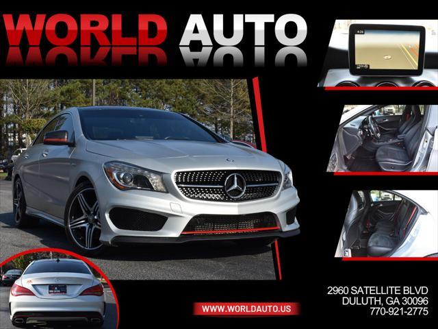 used 2015 Mercedes-Benz CLA-Class car, priced at $18,995