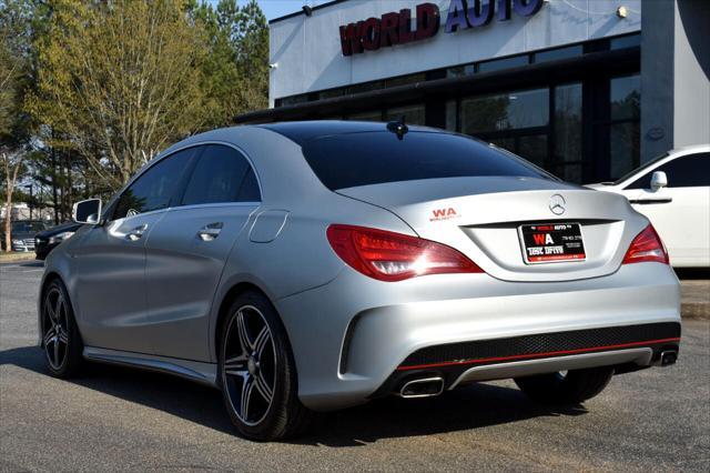 used 2015 Mercedes-Benz CLA-Class car, priced at $16,995