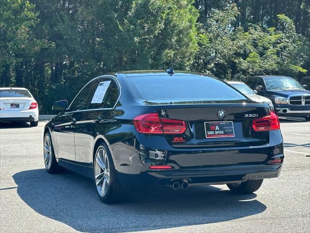 used 2018 BMW 330 car, priced at $14,995