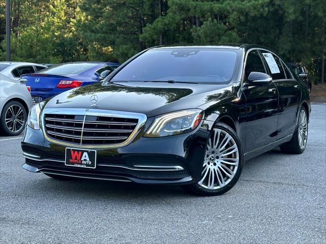 used 2020 Mercedes-Benz S-Class car, priced at $35,995