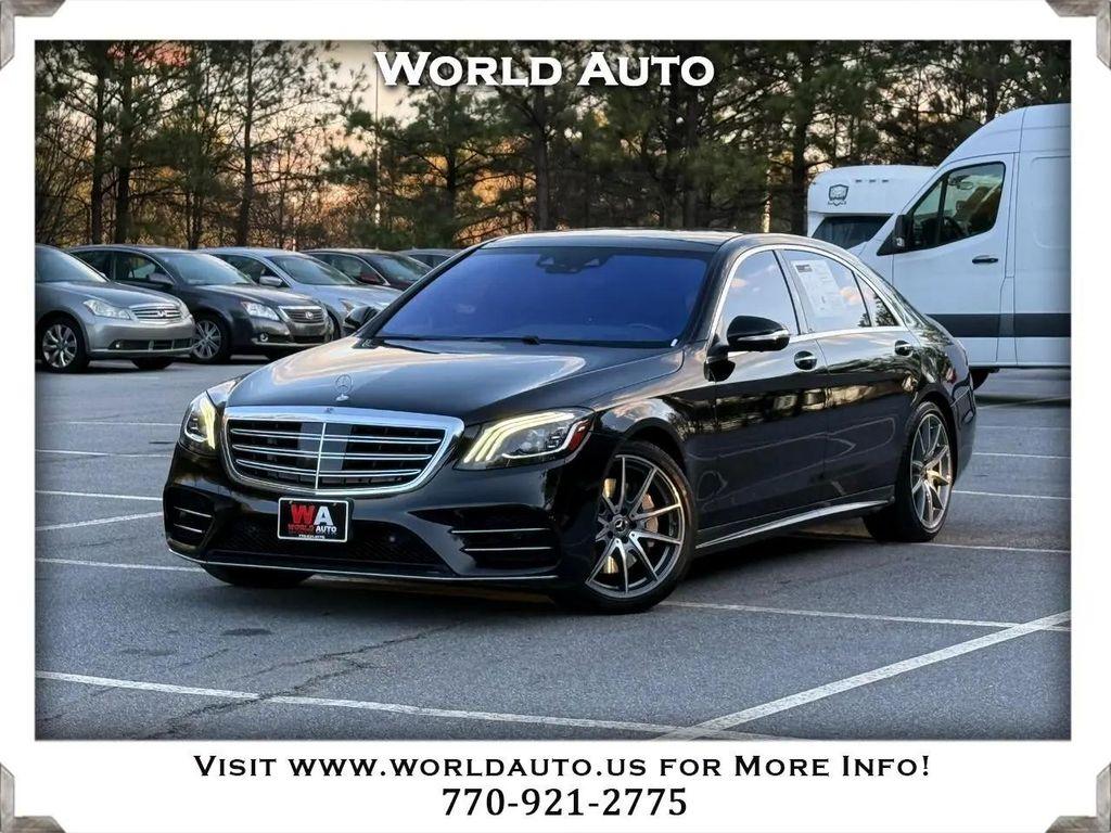 used 2020 Mercedes-Benz S-Class car, priced at $34,995