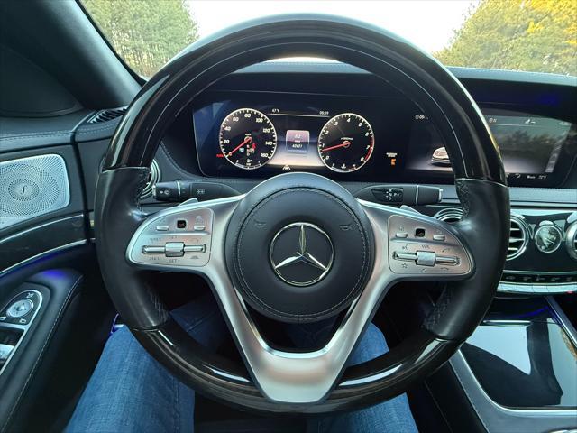 used 2020 Mercedes-Benz S-Class car, priced at $39,995