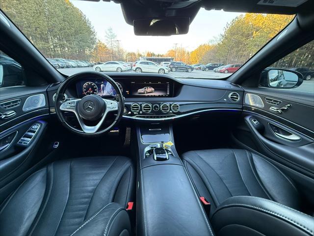 used 2020 Mercedes-Benz S-Class car, priced at $39,995
