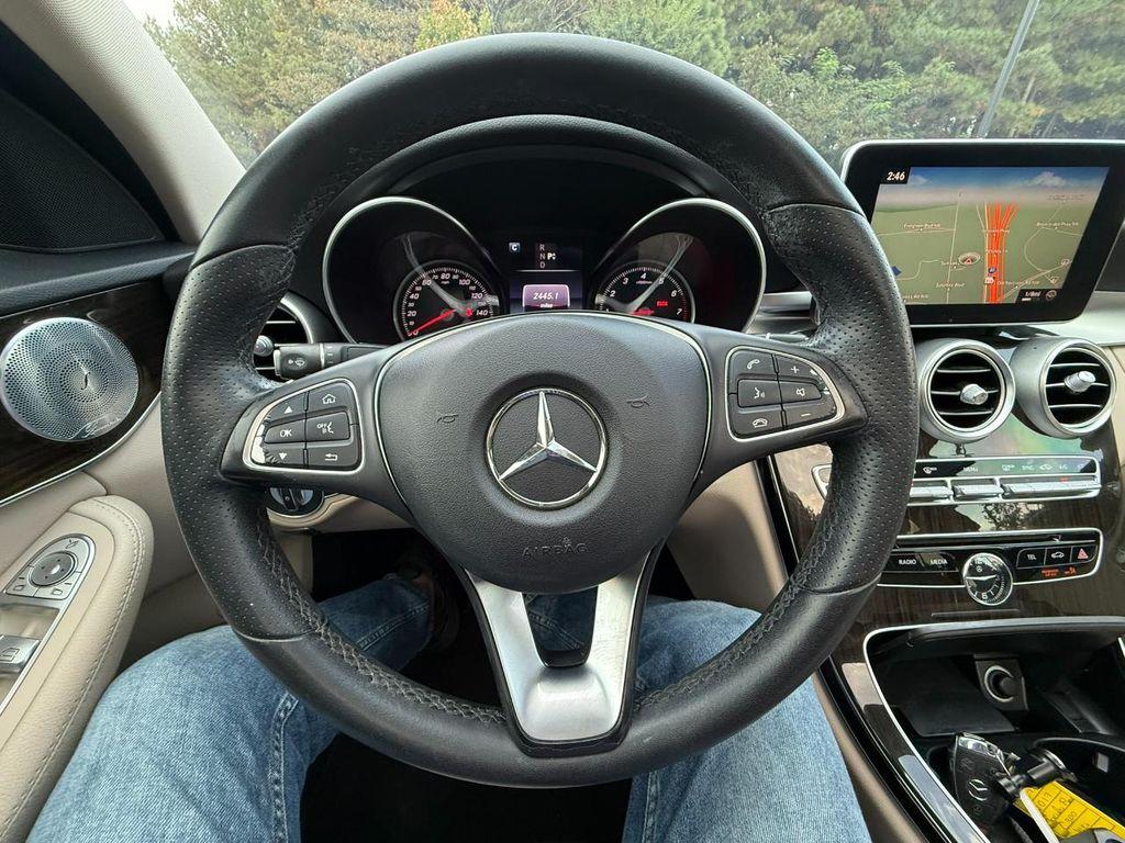 used 2017 Mercedes-Benz C-Class car, priced at $16,995