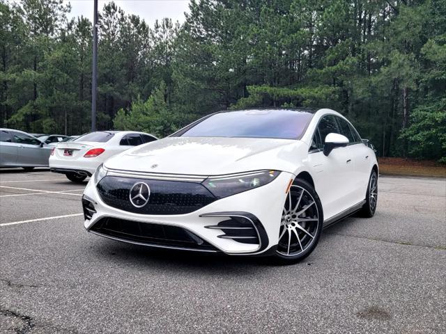 used 2022 Mercedes-Benz EQS 450+ car, priced at $39,995