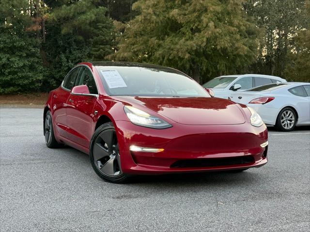 used 2018 Tesla Model 3 car, priced at $23,995