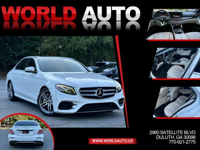 used 2019 Mercedes-Benz E-Class car, priced at $23,995