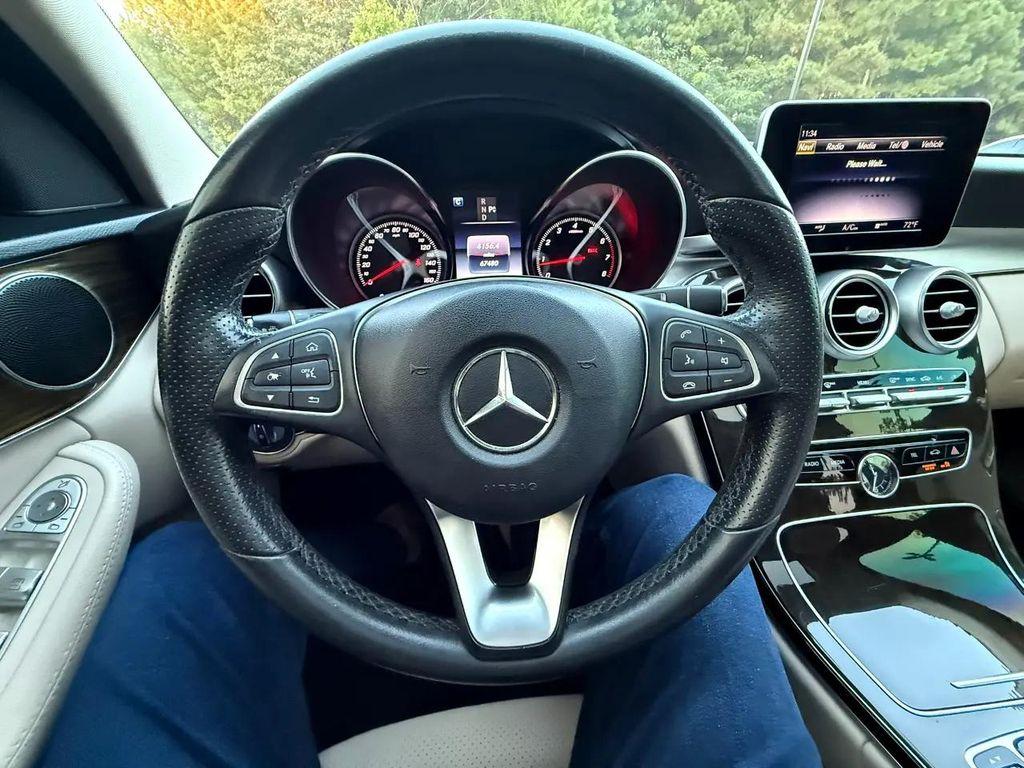 used 2018 Mercedes-Benz C-Class car, priced at $16,995