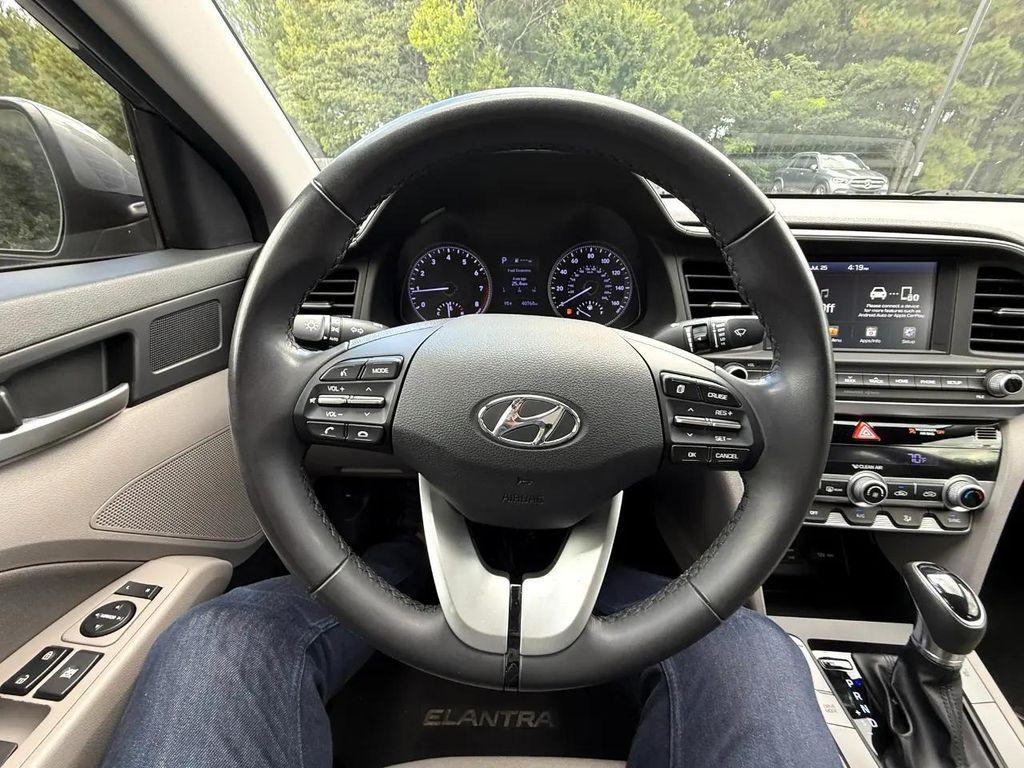 used 2019 Hyundai Elantra car, priced at $11,995