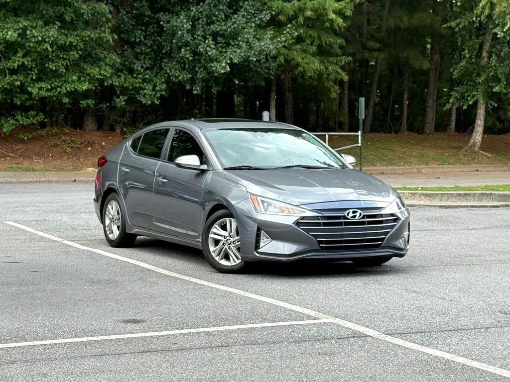 used 2019 Hyundai Elantra car, priced at $11,995