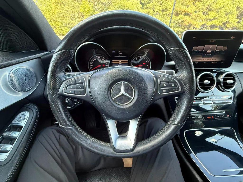 used 2018 Mercedes-Benz C-Class car, priced at $14,995