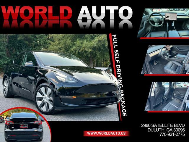 used 2020 Tesla Model Y car, priced at $31,495