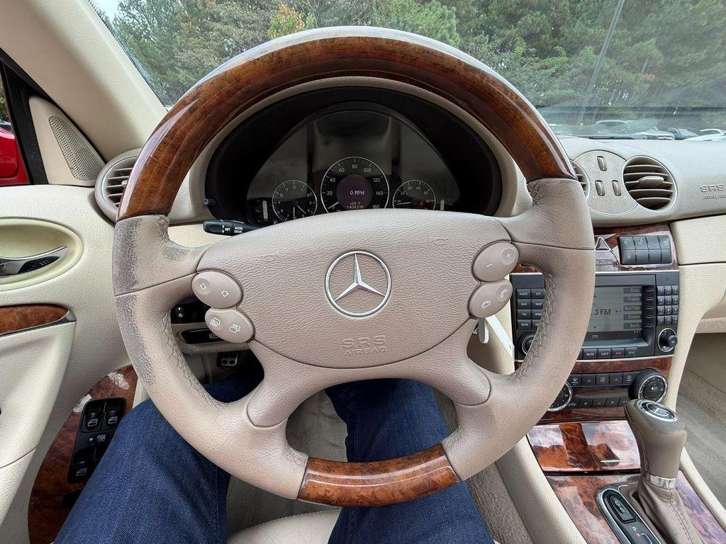used 2009 Mercedes-Benz CLK-Class car, priced at $12,995