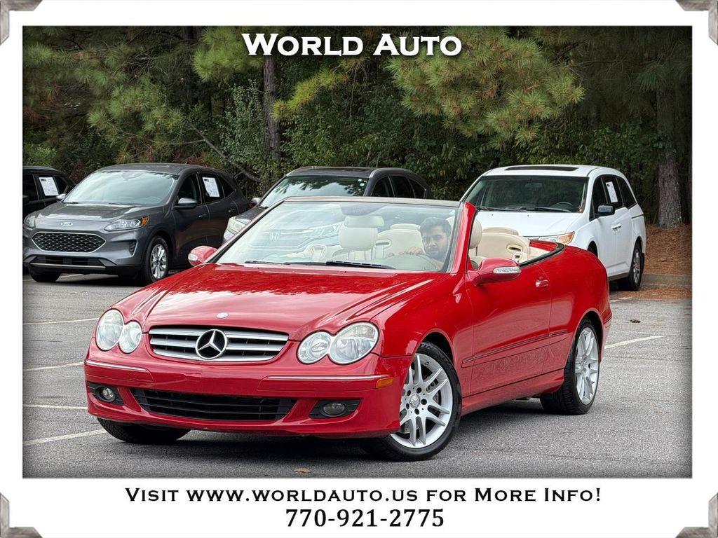 used 2009 Mercedes-Benz CLK-Class car, priced at $12,995