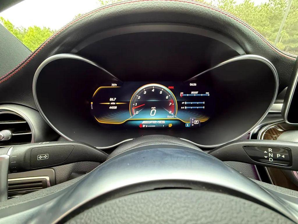 used 2020 Mercedes-Benz AMG C 43 car, priced at $31,995