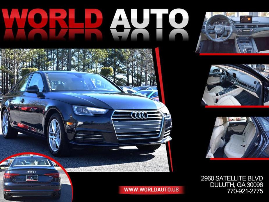 used 2017 Audi A4 car, priced at $14,495