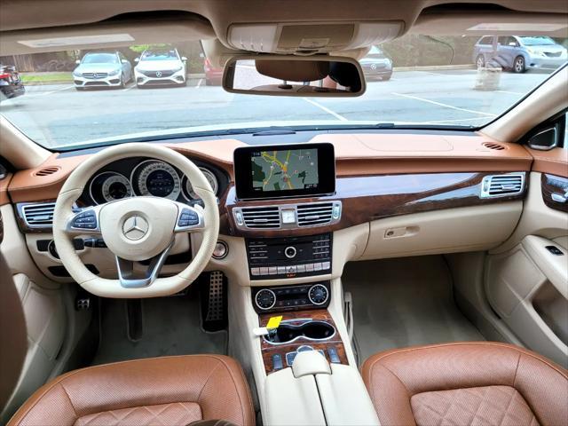 used 2018 Mercedes-Benz CLS 550 car, priced at $32,995