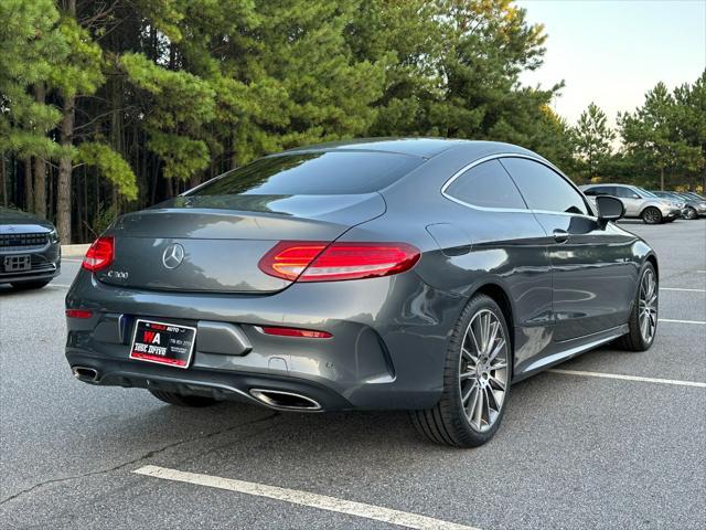 used 2017 Mercedes-Benz C-Class car, priced at $19,995