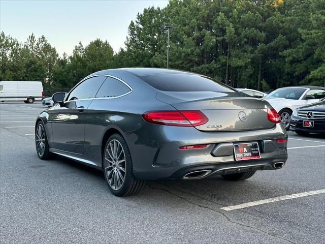 used 2017 Mercedes-Benz C-Class car, priced at $19,995