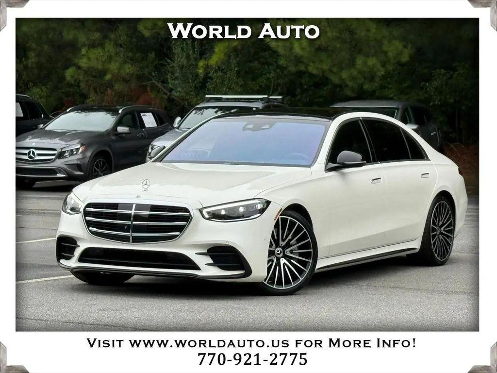 used 2022 Mercedes-Benz S-Class car, priced at $66,995
