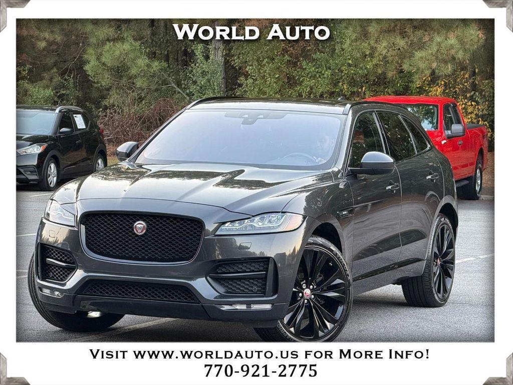 used 2017 Jaguar F-PACE car, priced at $15,995
