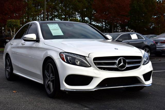 used 2017 Mercedes-Benz C-Class car, priced at $20,995