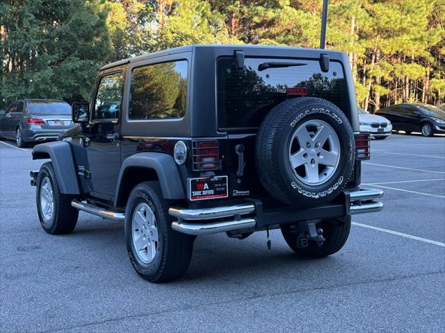 used 2012 Jeep Wrangler car, priced at $14,995