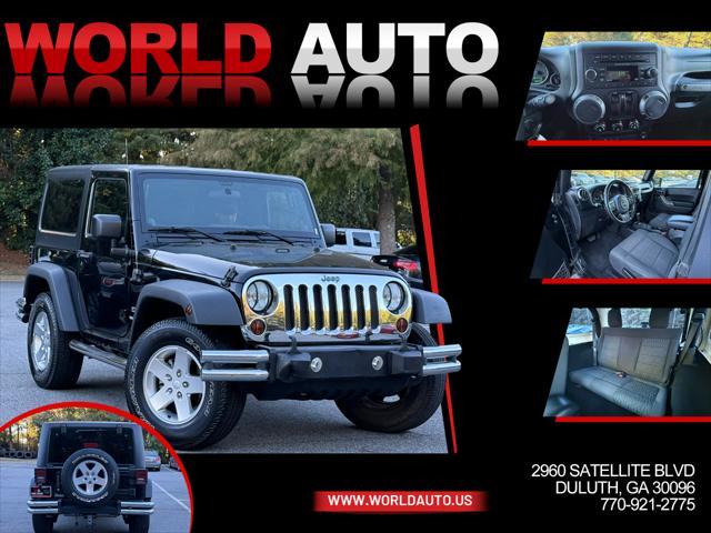 used 2012 Jeep Wrangler car, priced at $14,995