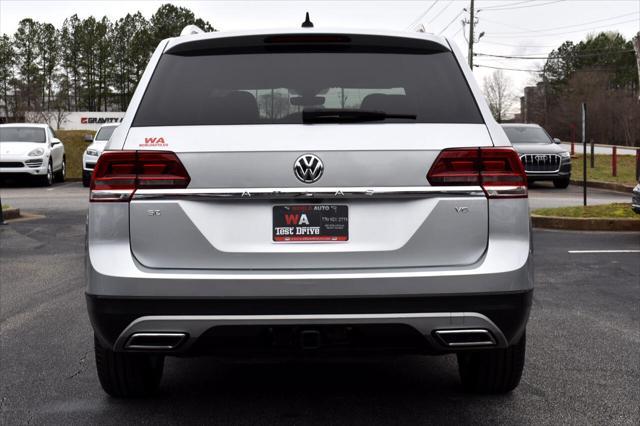 used 2018 Volkswagen Atlas car, priced at $21,995
