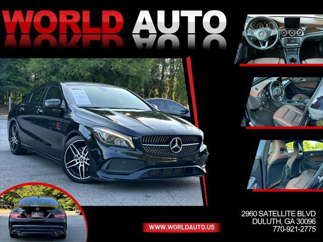 used 2019 Mercedes-Benz CLA 250 car, priced at $21,995