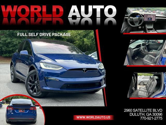 used 2023 Tesla Model X car, priced at $64,995