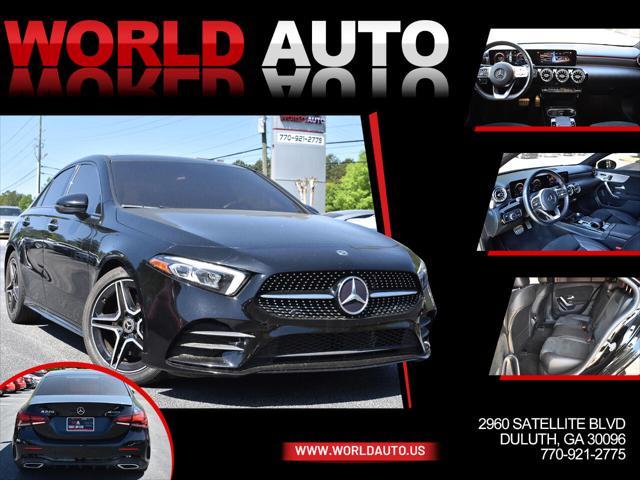 used 2020 Mercedes-Benz A-Class car, priced at $28,995