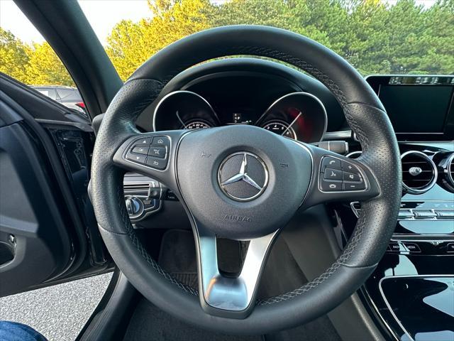 used 2018 Mercedes-Benz C-Class car, priced at $18,995