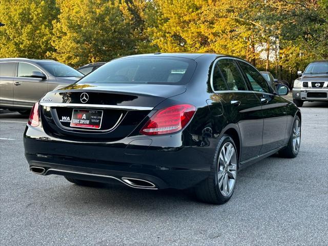 used 2018 Mercedes-Benz C-Class car, priced at $18,995