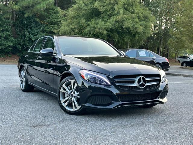 used 2018 Mercedes-Benz C-Class car, priced at $18,995