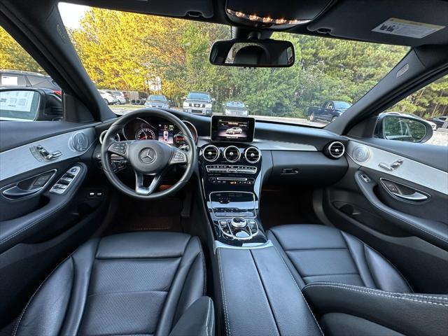 used 2018 Mercedes-Benz C-Class car, priced at $18,995